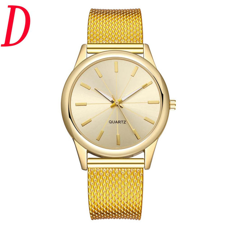 Womens Watch Gold Black Watch Magnetic Stainless Steel Mesh Band Luxury Montre Femme Diamond Wristwatches Relogio Feminino